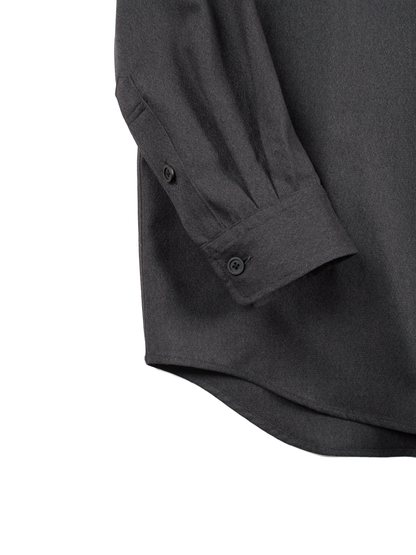 Super160's WOOL LIGHT MILLED SHIRTS｜MIX