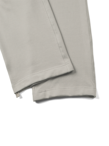 SUPIMA AGING JERSEY SWEAT PANTS｜FOG GRAY