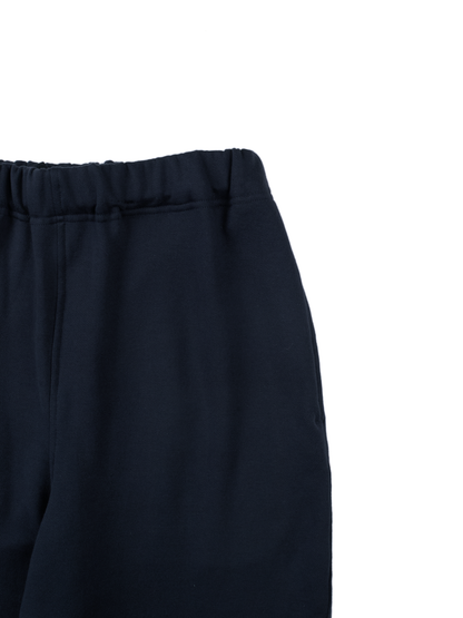SUPIMA AGING JERSEY SWEAT PANTS｜NAVY