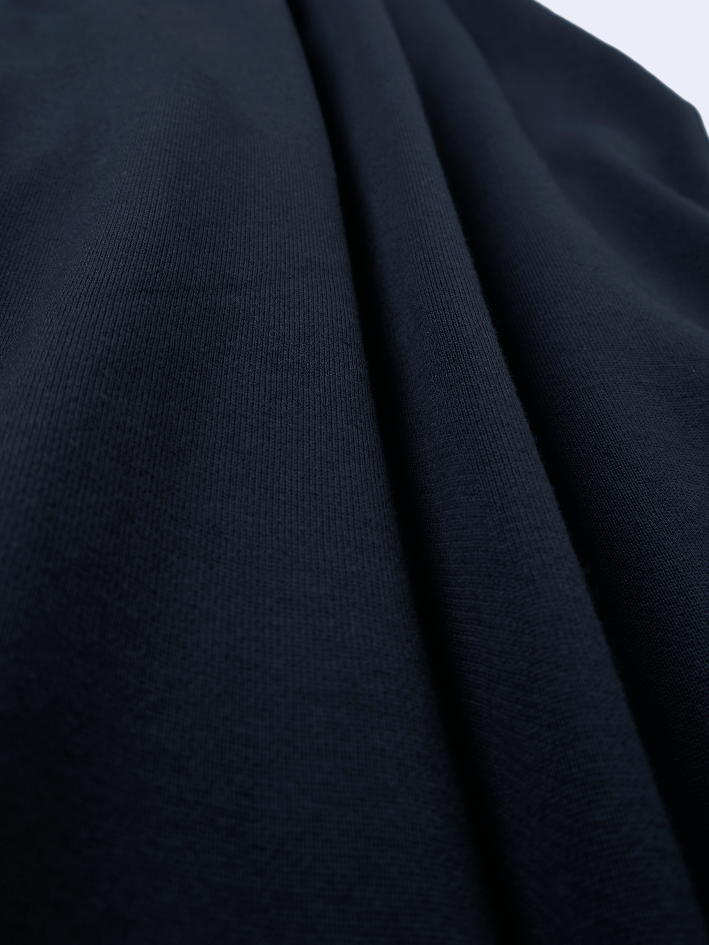 SUPIMA AGING JERSEY SWEAT PANTS｜NAVY
