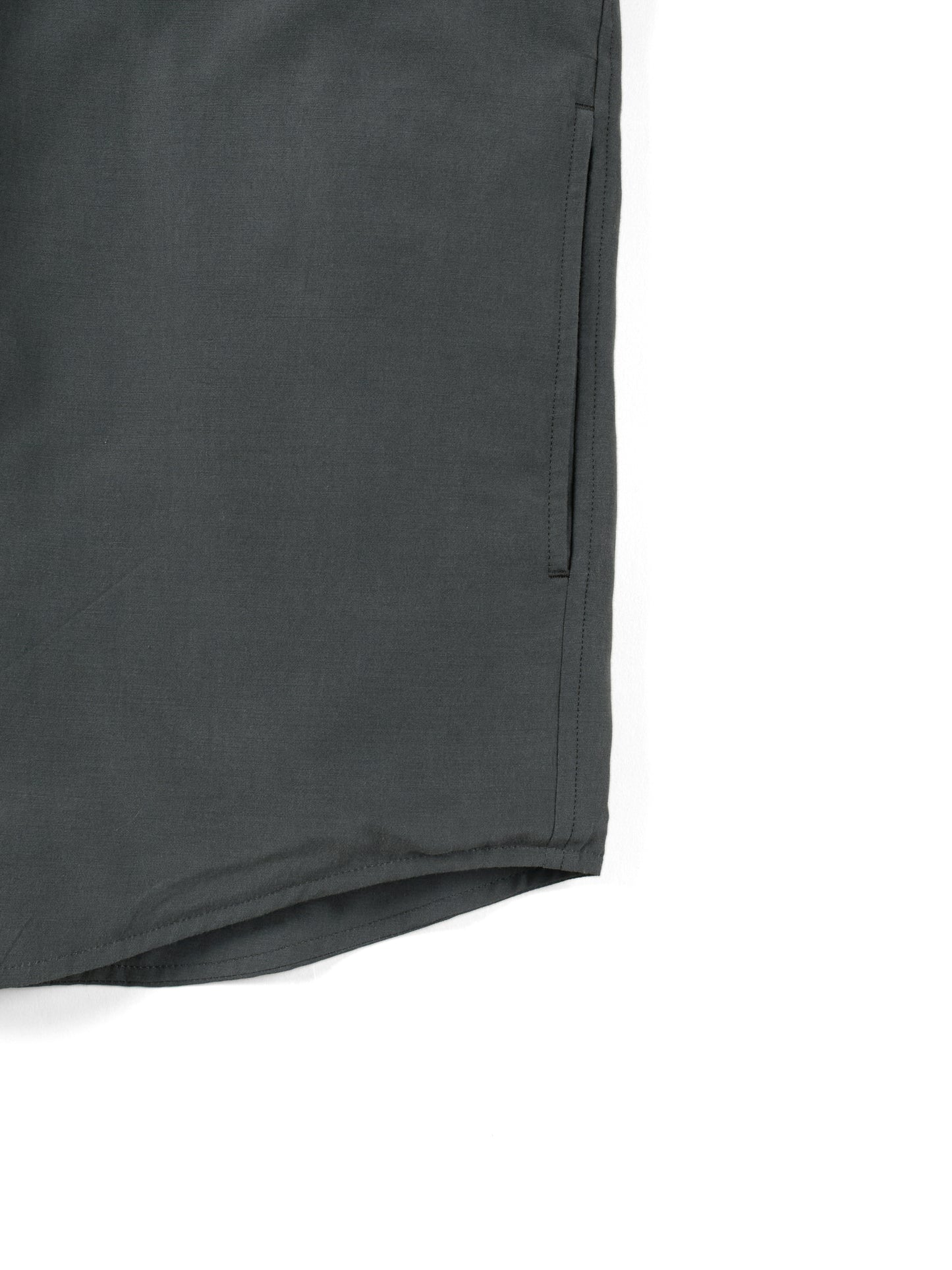 BRAZIL SILK COTTON INSULATED SHIRTS｜BLUE GRAY