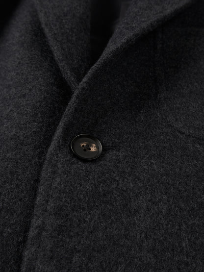 WOOL/CASHMERE MOSSER OVERSIZED JACKET｜TOP BLACK