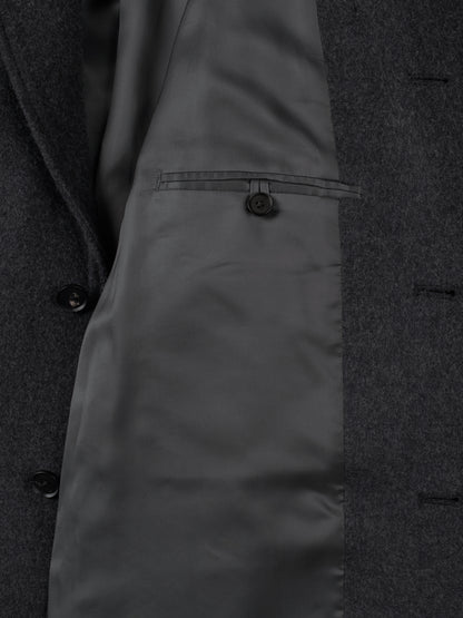 WOOL/CASHMERE MOSSER OVERSIZED JACKET｜TOP BLACK