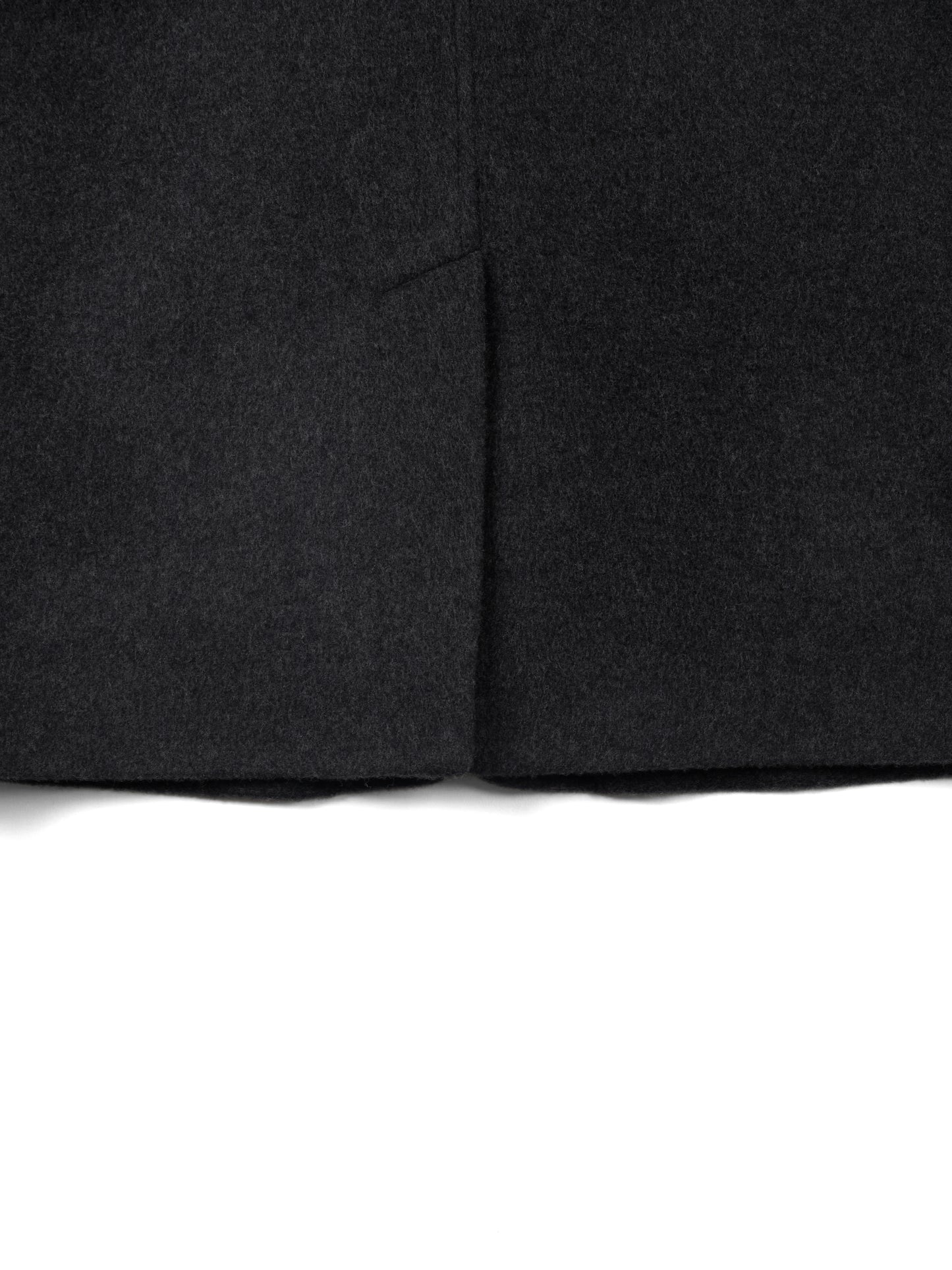 WOOL/CASHMERE MOSSER OVERSIZED JACKET｜TOP BLACK
