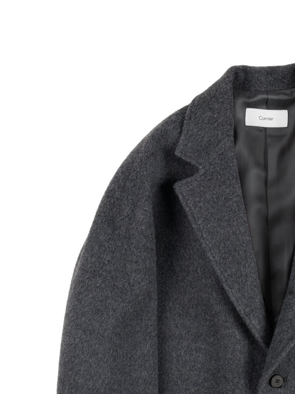 WOOL/CASHMERE MOSSER OVERSIZED JACKET｜TOP GRAY