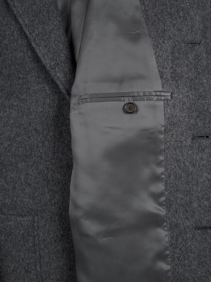 WOOL/CASHMERE MOSSER OVERSIZED JACKET｜TOP GRAY