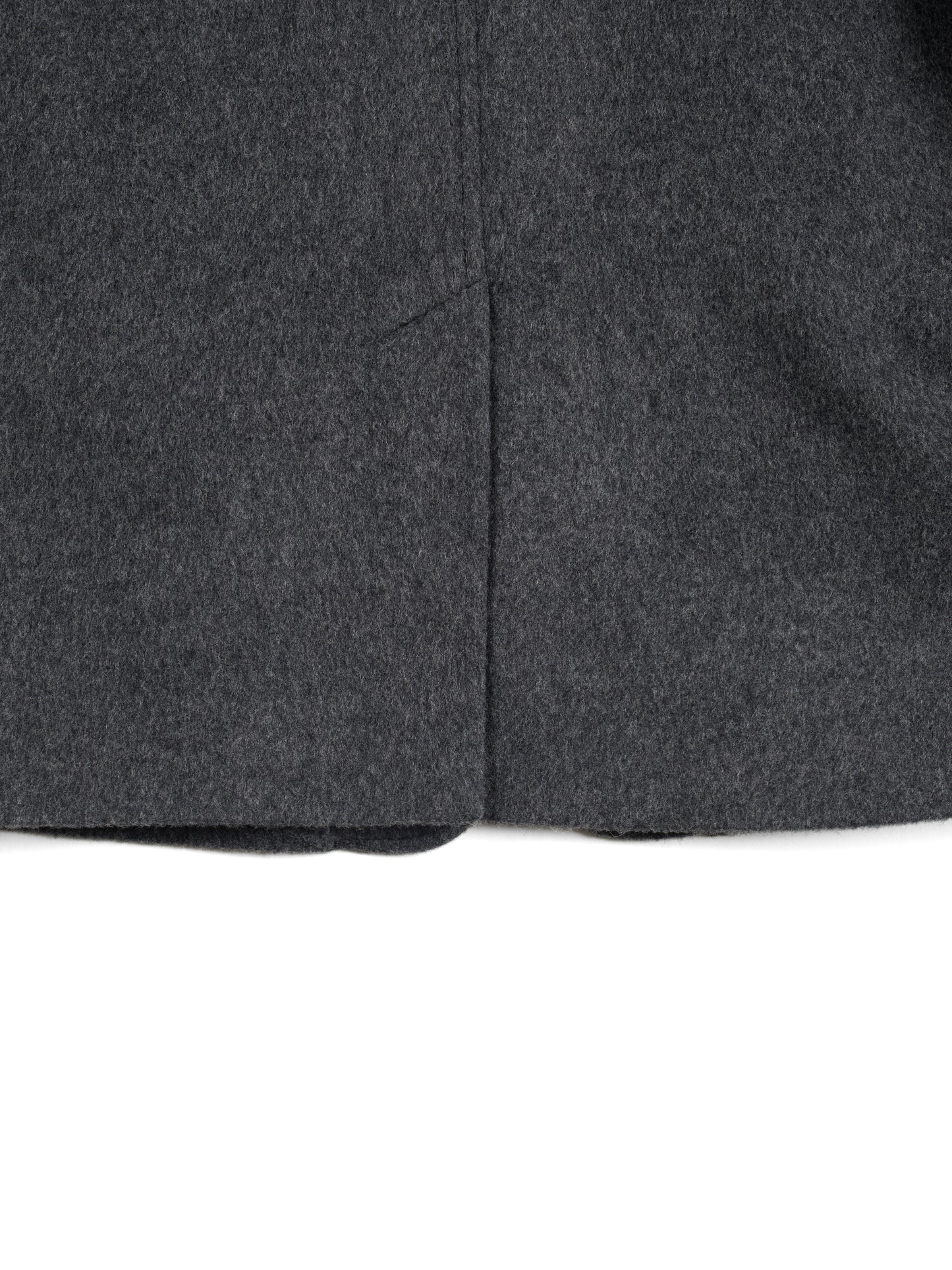 WOOL/CASHMERE MOSSER OVERSIZED JACKET｜TOP GRAY