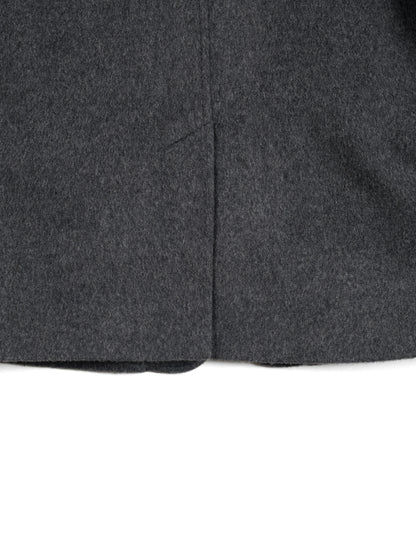 WOOL/CASHMERE MOSSER OVERSIZED JACKET｜TOP GRAY