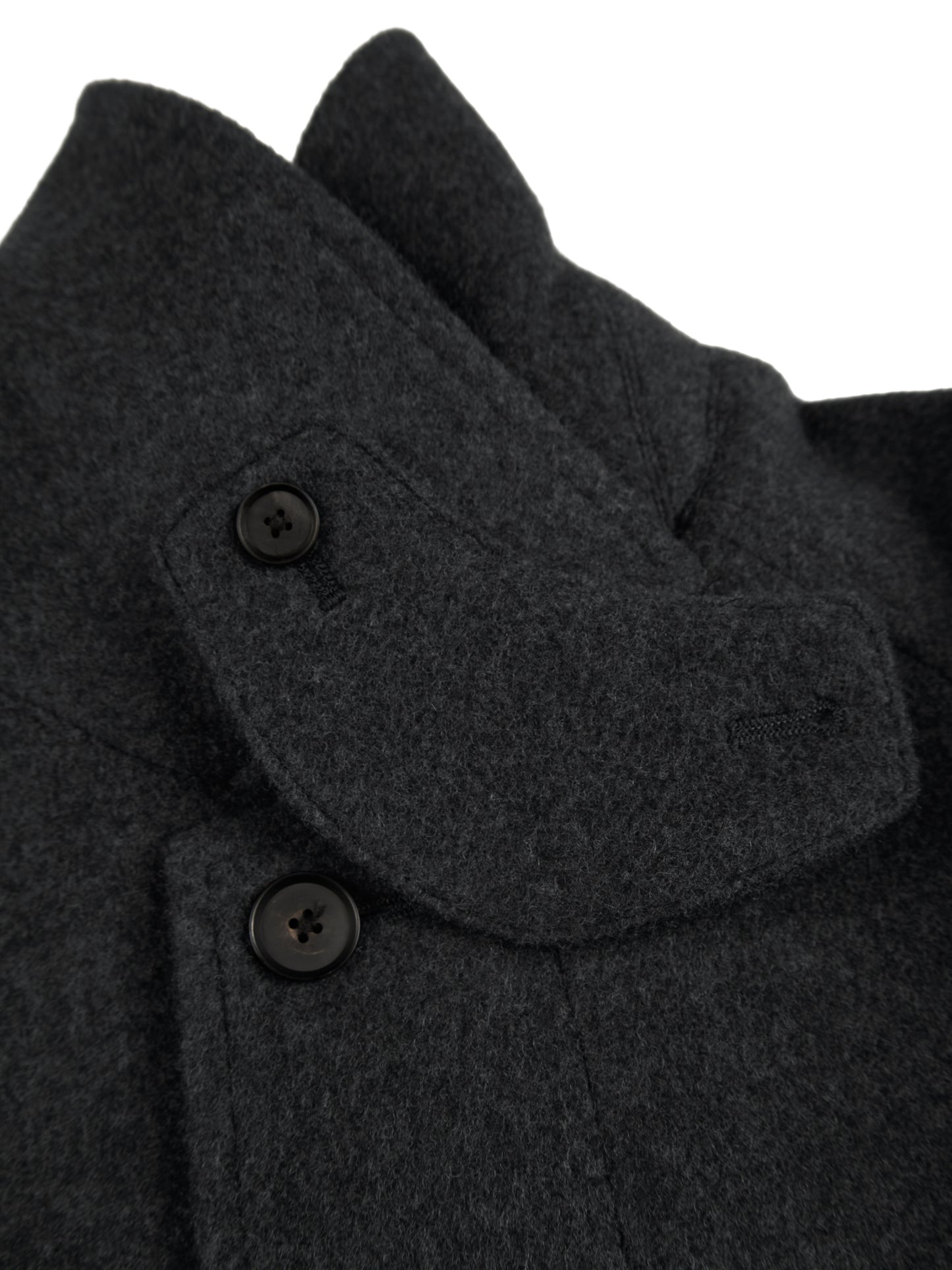 WOOL/CASHMERE MOSSER BALMACAAN COAT｜TOP BLACK