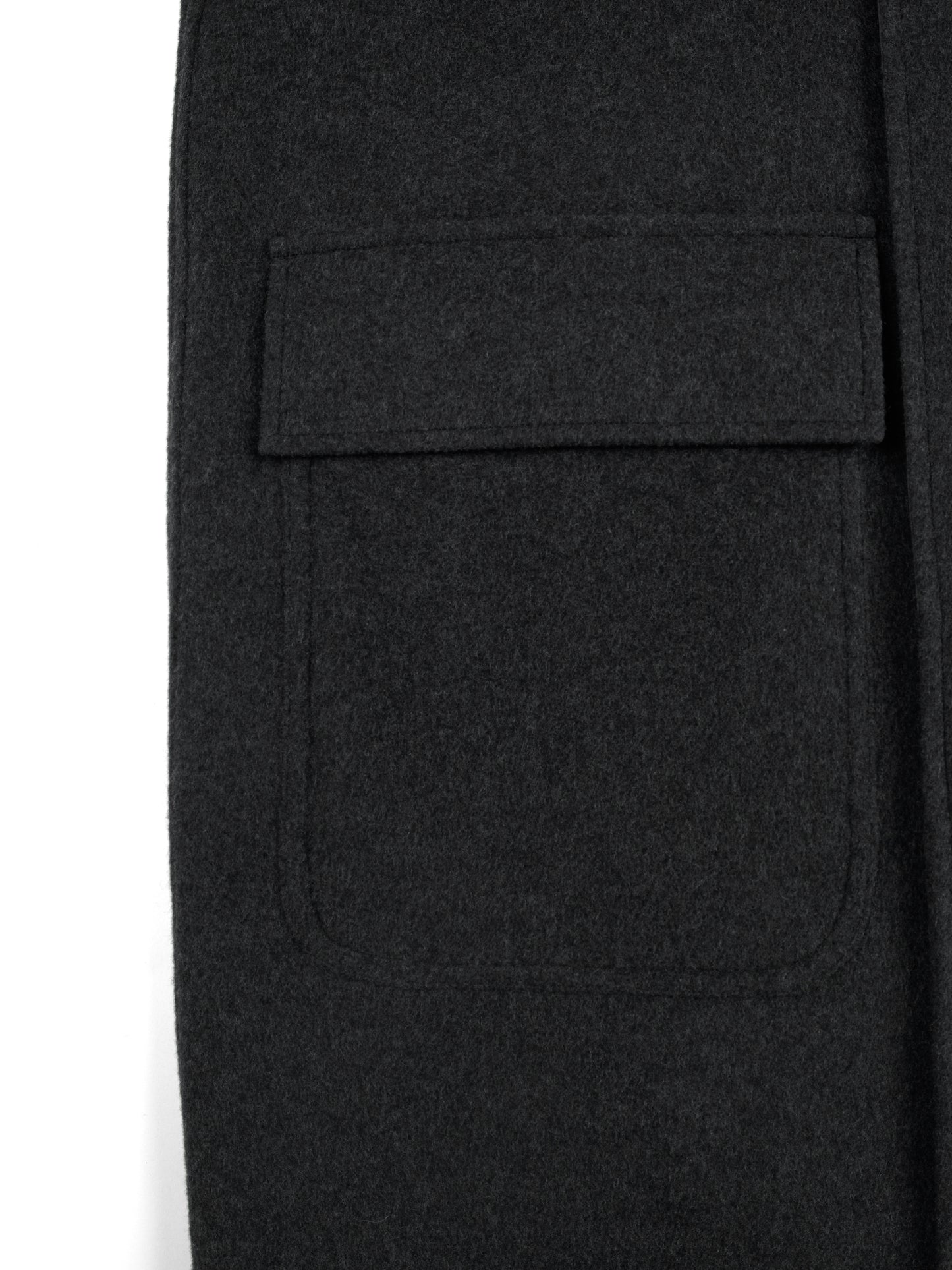 WOOL/CASHMERE MOSSER BALMACAAN COAT｜TOP BLACK