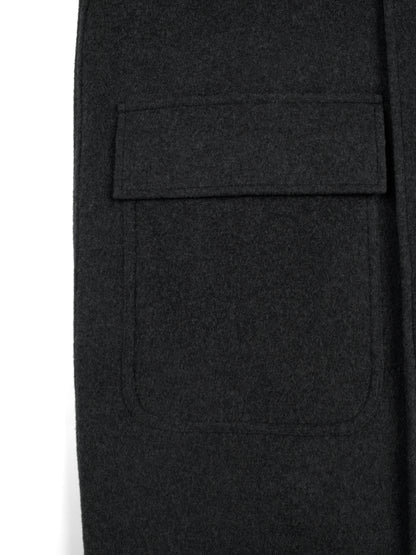 WOOL/CASHMERE MOSSER BALMACAAN COAT｜TOP BLACK