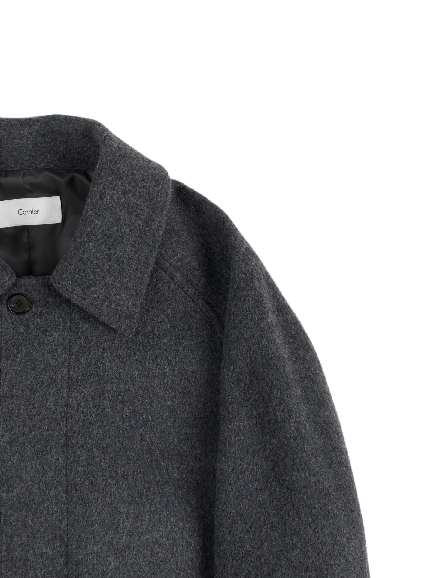 WOOL/CASHMERE MOSSER BALMACAAN COAT｜TOP GRAY