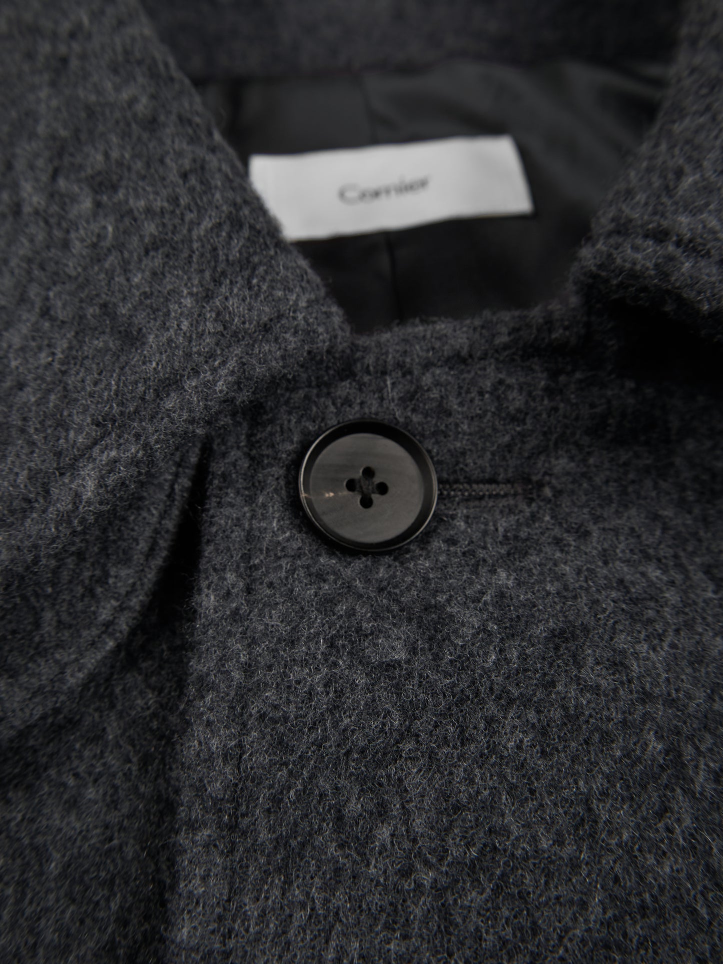 WOOL/CASHMERE MOSSER BALMACAAN COAT｜TOP GRAY