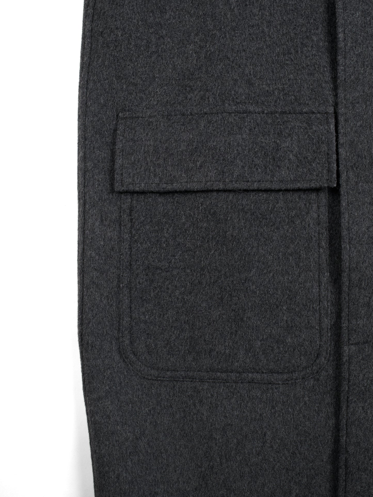 WOOL/CASHMERE MOSSER BALMACAAN COAT｜TOP GRAY