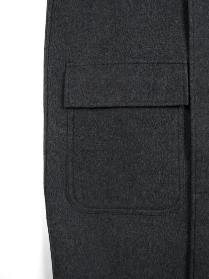 WOOL/CASHMERE MOSSER BALMACAAN COAT｜TOP GRAY