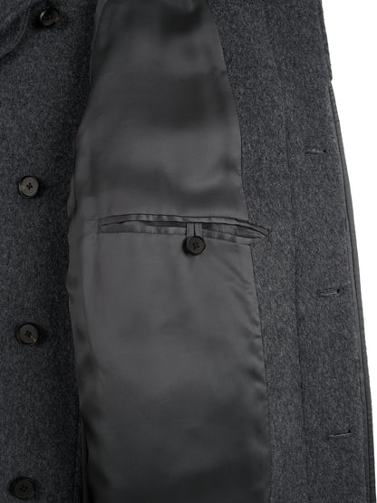 WOOL/CASHMERE MOSSER BALMACAAN COAT｜TOP GRAY