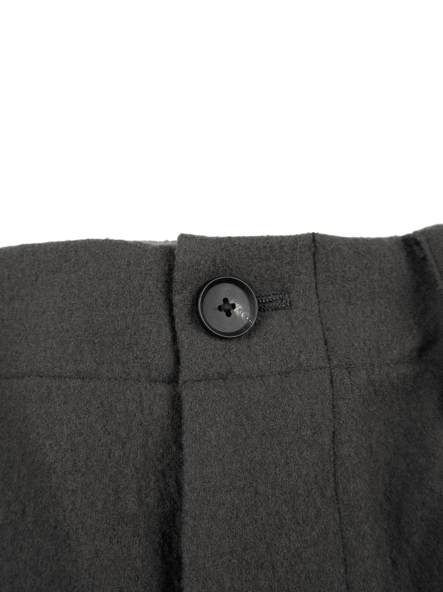 Super160's WOOL CRATER JERSEY BAKER PANTS｜GRAY
