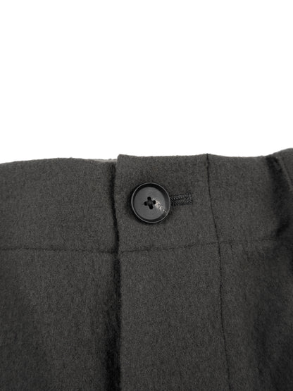 Super160's WOOL CRATER JERSEY BAKER PANTS｜GRAY