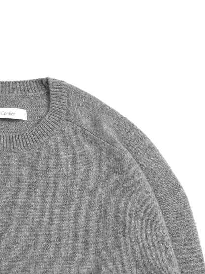 ALASHAN CASHMERE SWEATER｜TOP GRAY