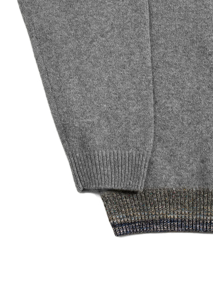 ALASHAN CASHMERE SWEATER｜TOP GRAY