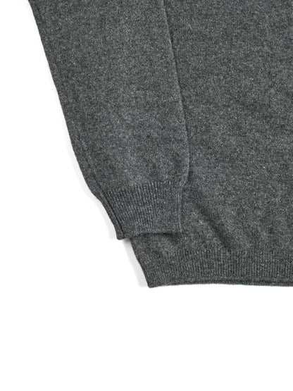 ALASHAN CASHMERE HIGH NECK SWEATER for WOMEN｜DARK GRAY