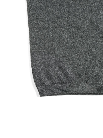 ALASHAN CASHMERE HIGH NECK SWEATER for WOMEN｜DARK GRAY
