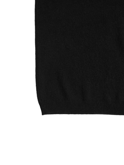 ALASHAN CASHMERE HIGH NECK SWEATER for WOMEN｜BLACK