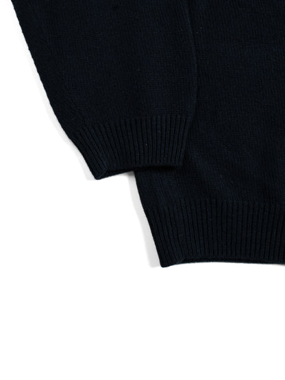 ALASHAN CASHMERE SWEATER｜DARK NAVY