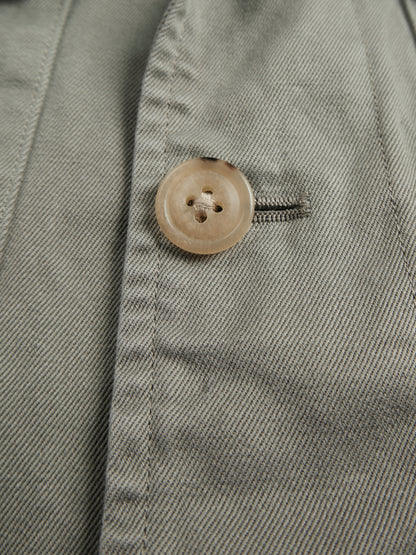 GARMENT DYED  FINX/ZIMBABWE COTTON TWILL M-43 FIELD JKT｜MOCHA