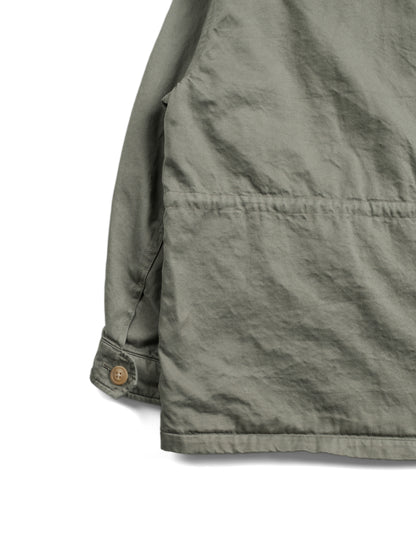 GARMENT DYED  FINX/ZIMBABWE COTTON TWILL M-43 FIELD JKT｜MOCHA