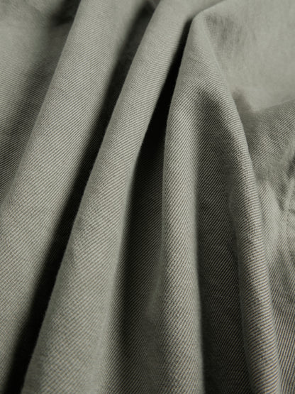 GARMENT DYED  FINX/ZIMBABWE COTTON TWILL M-43 FIELD JKT｜MOCHA