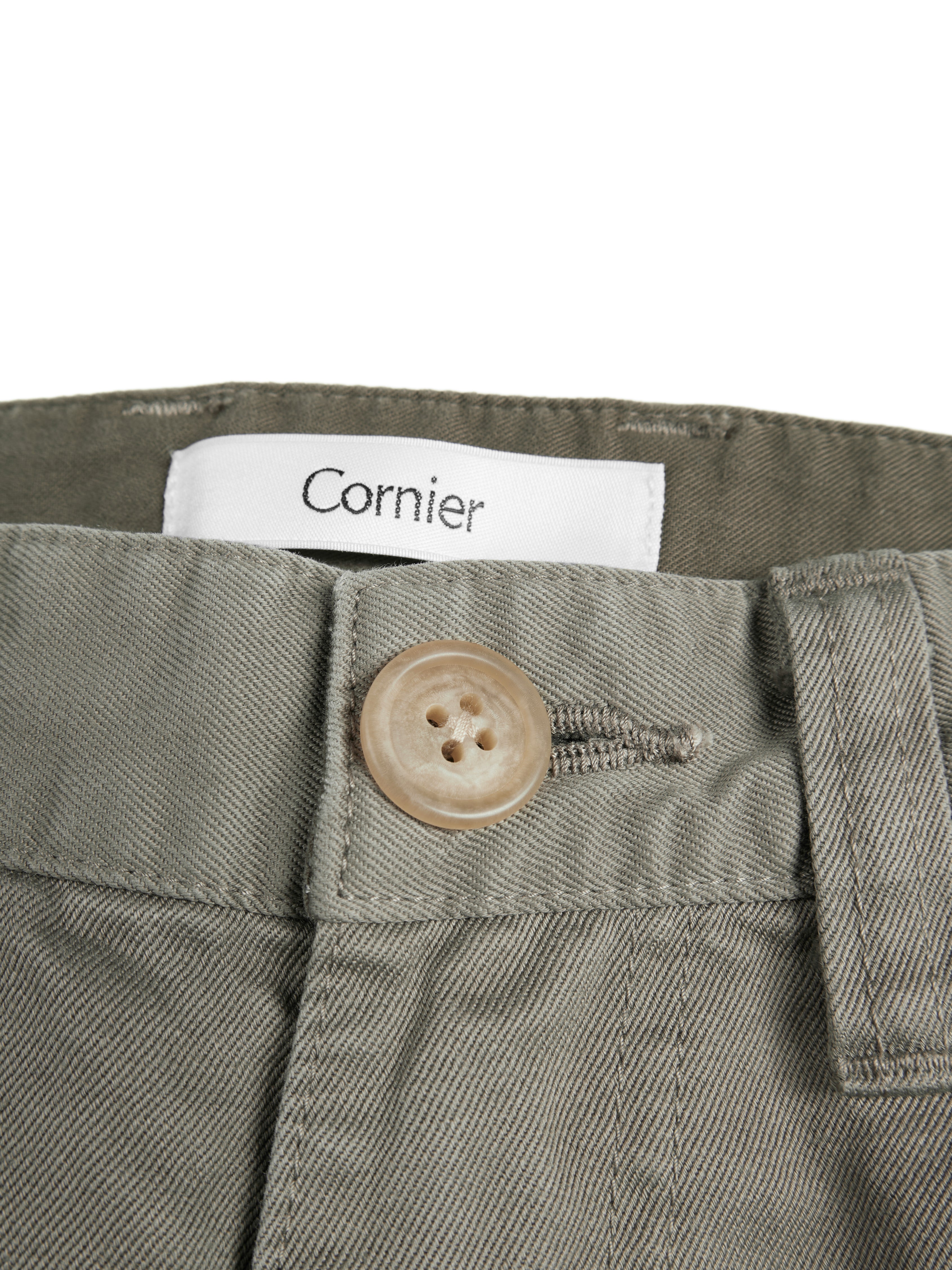 GARMENT DYED FINX/ZIMBABWE COTTON TWILL PAINTER PANTS｜MOCHA – Cornier