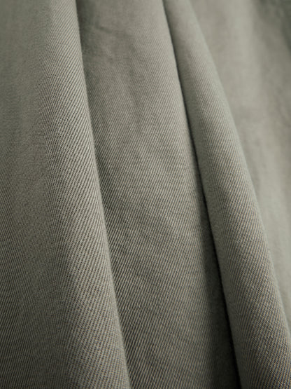GARMENT DYED  FINX/ZIMBABWE COTTON TWILL PAINTER PANTS｜MOCHA