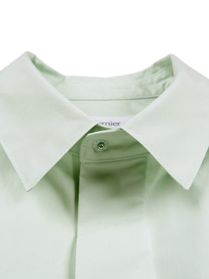 FINX COTTON WEATHER OVER SHIRTS｜MINT