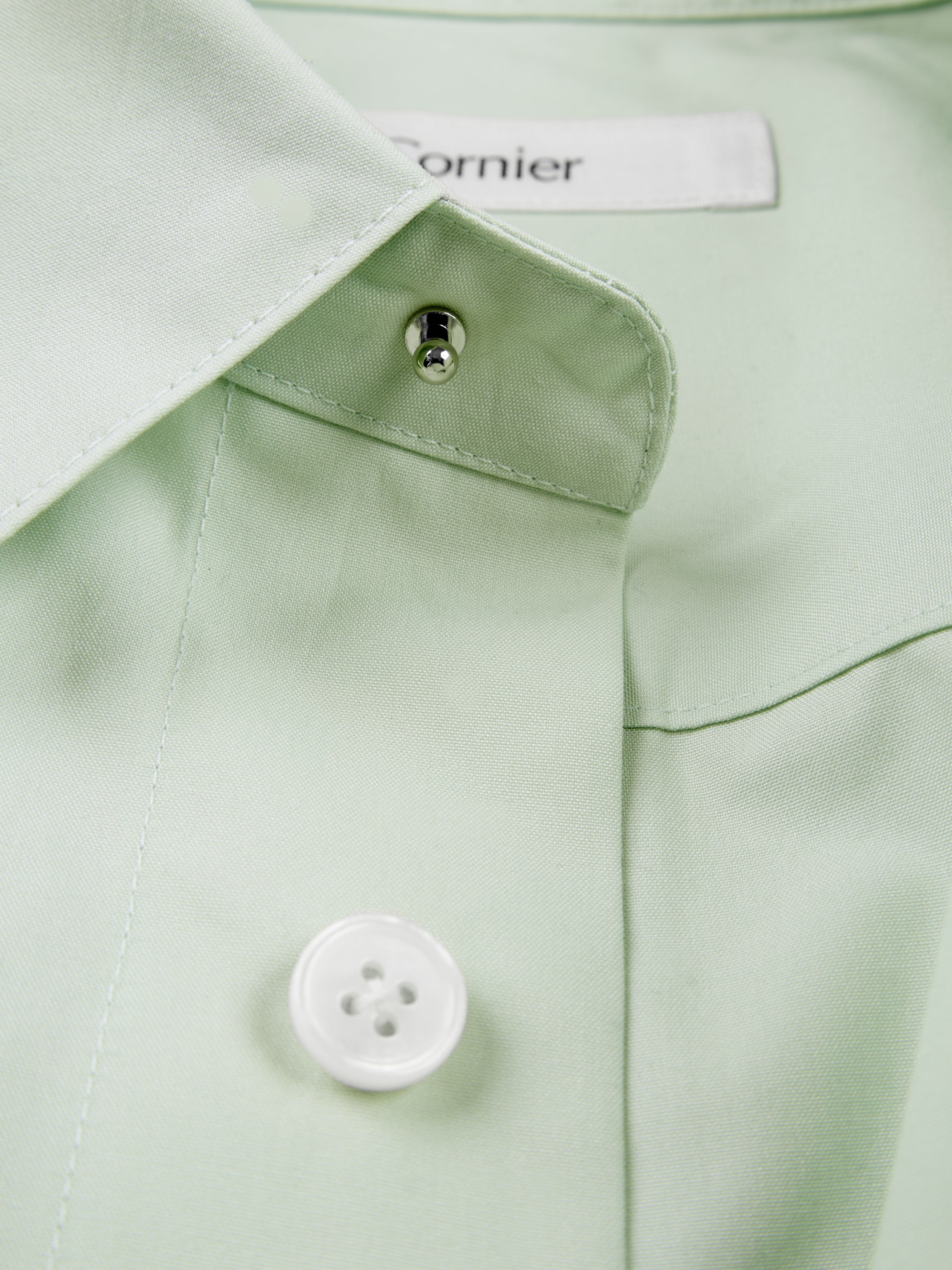 FINX COTTON WEATHER OVER SHIRTS｜MINT – Cornier