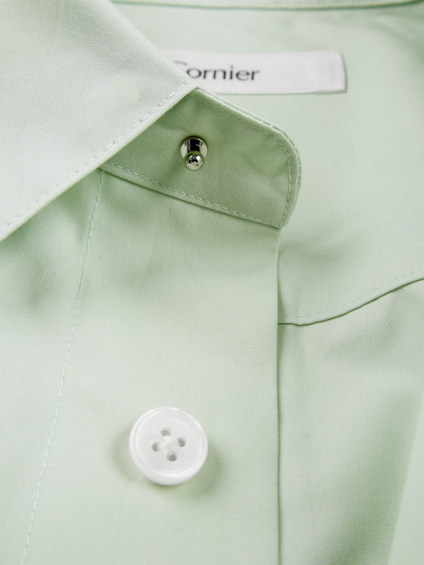 FINX COTTON WEATHER OVER SHIRTS｜MINT