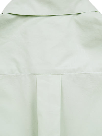 FINX COTTON WEATHER OVER SHIRTS｜MINT