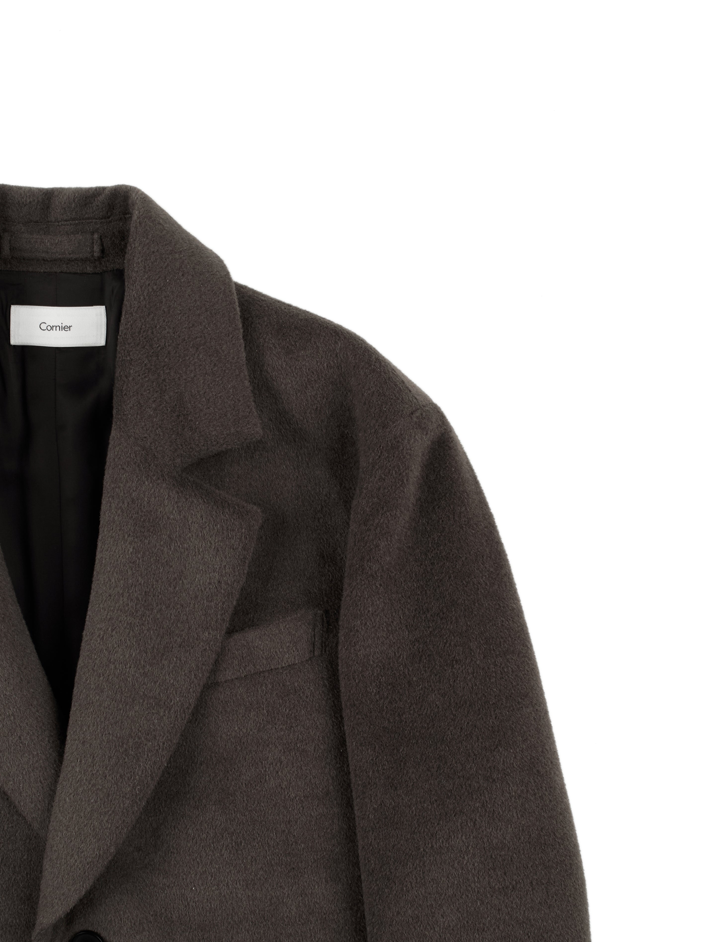 SURI ALPACA/WOOL/SILK BEAVER JACKET for WOMEN｜BROWN – Cornier