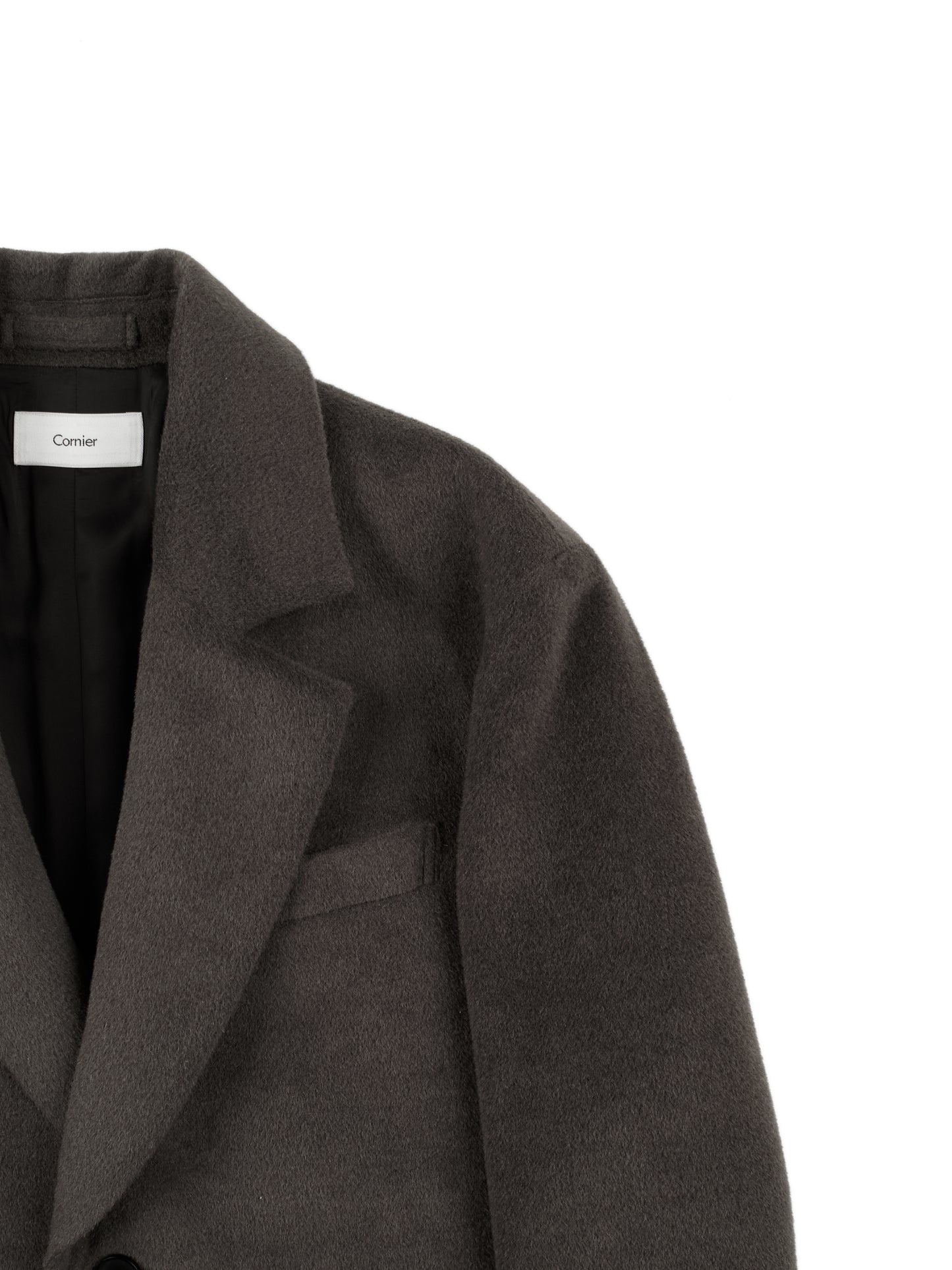 SURI ALPACA/WOOL/SILK BEAVER JACKET for WOMEN｜BROWN