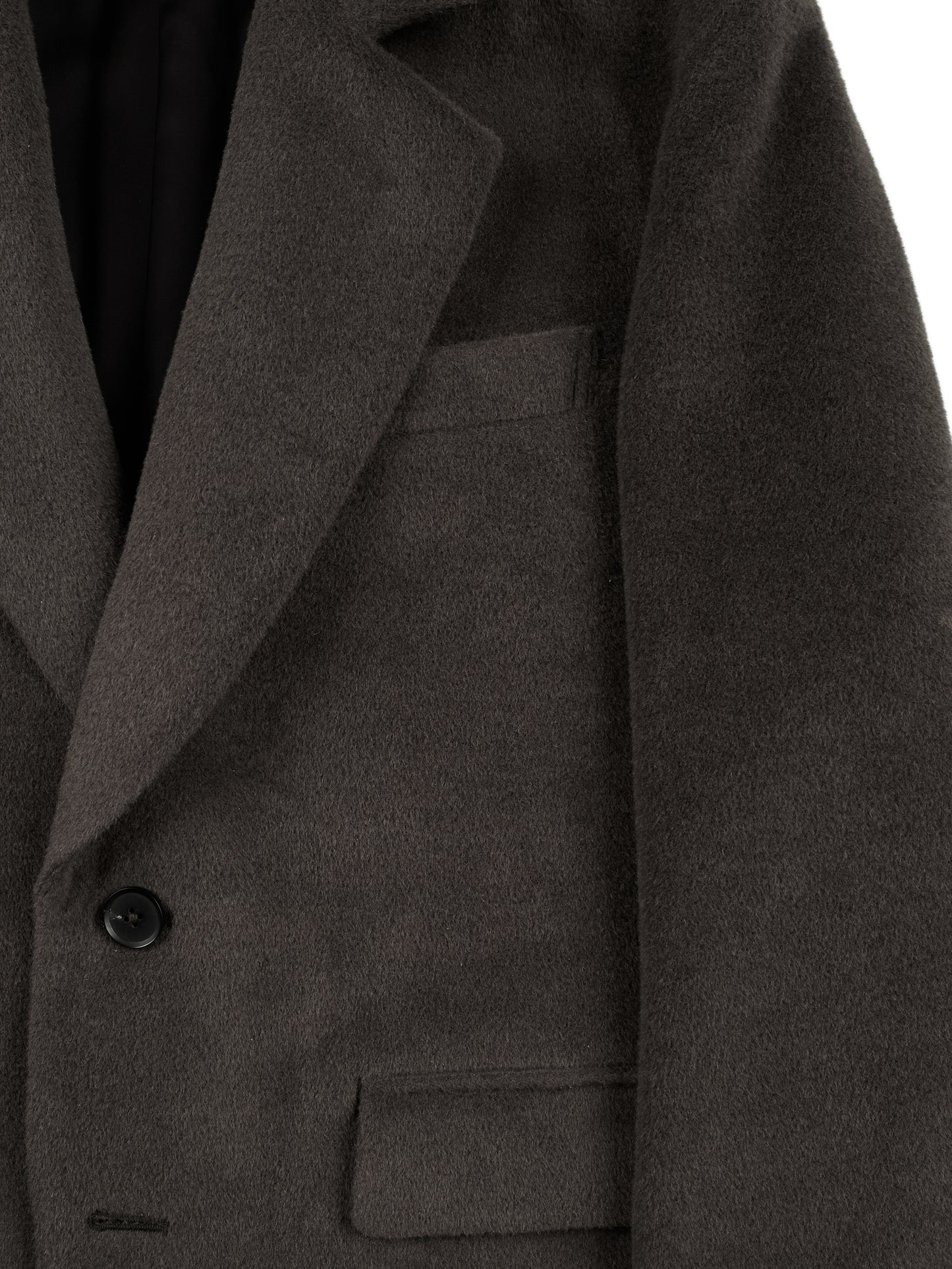 SURI ALPACA/WOOL/SILK BEAVER JACKET for WOMEN｜BROWN