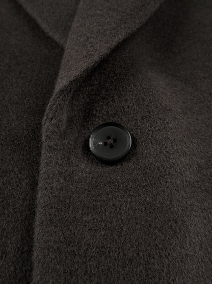 SURI ALPACA/WOOL/SILK BEAVER JACKET for WOMEN｜BROWN