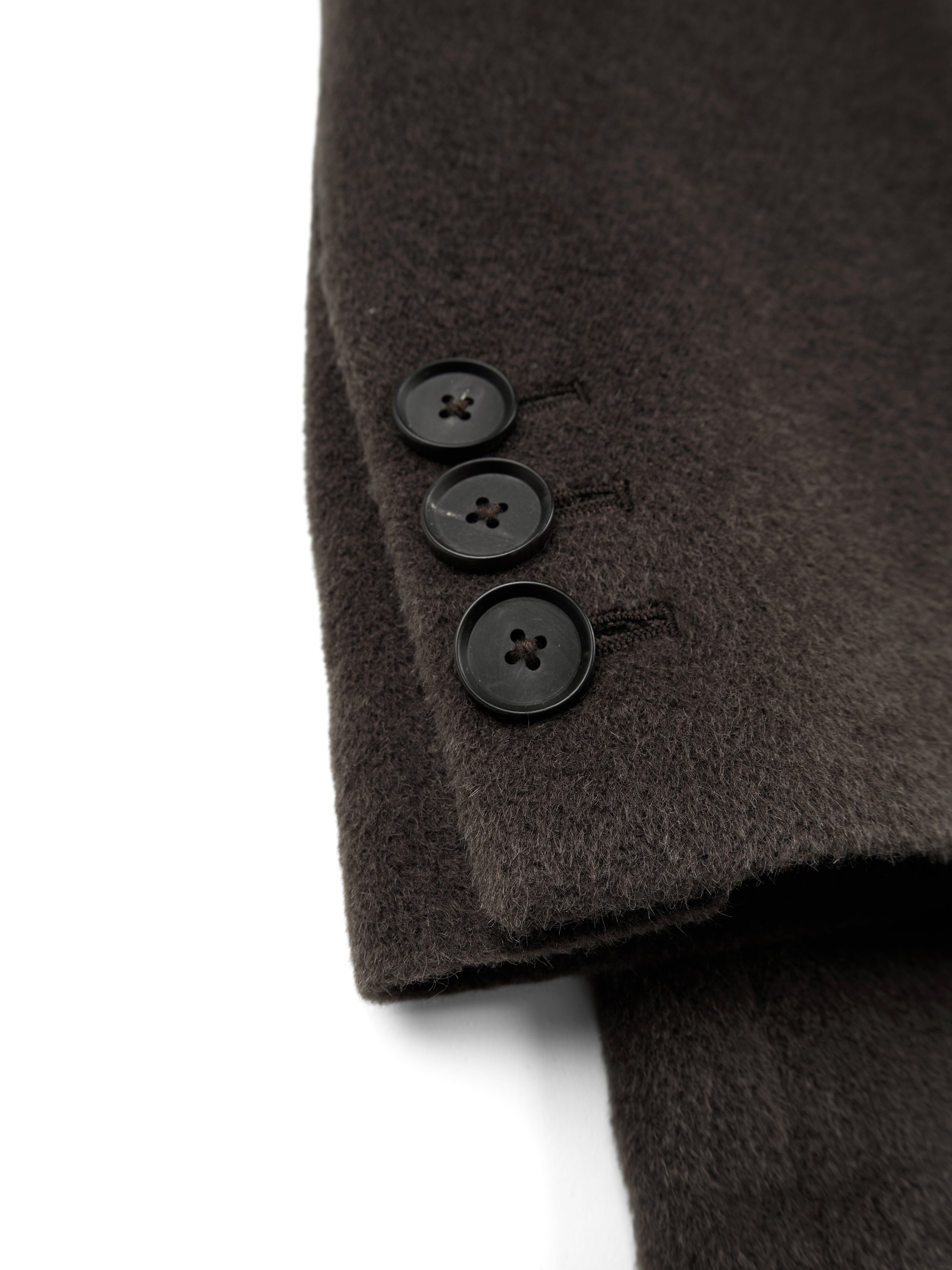 SURI ALPACA/WOOL/SILK BEAVER JACKET for WOMEN｜BROWN – Cornier