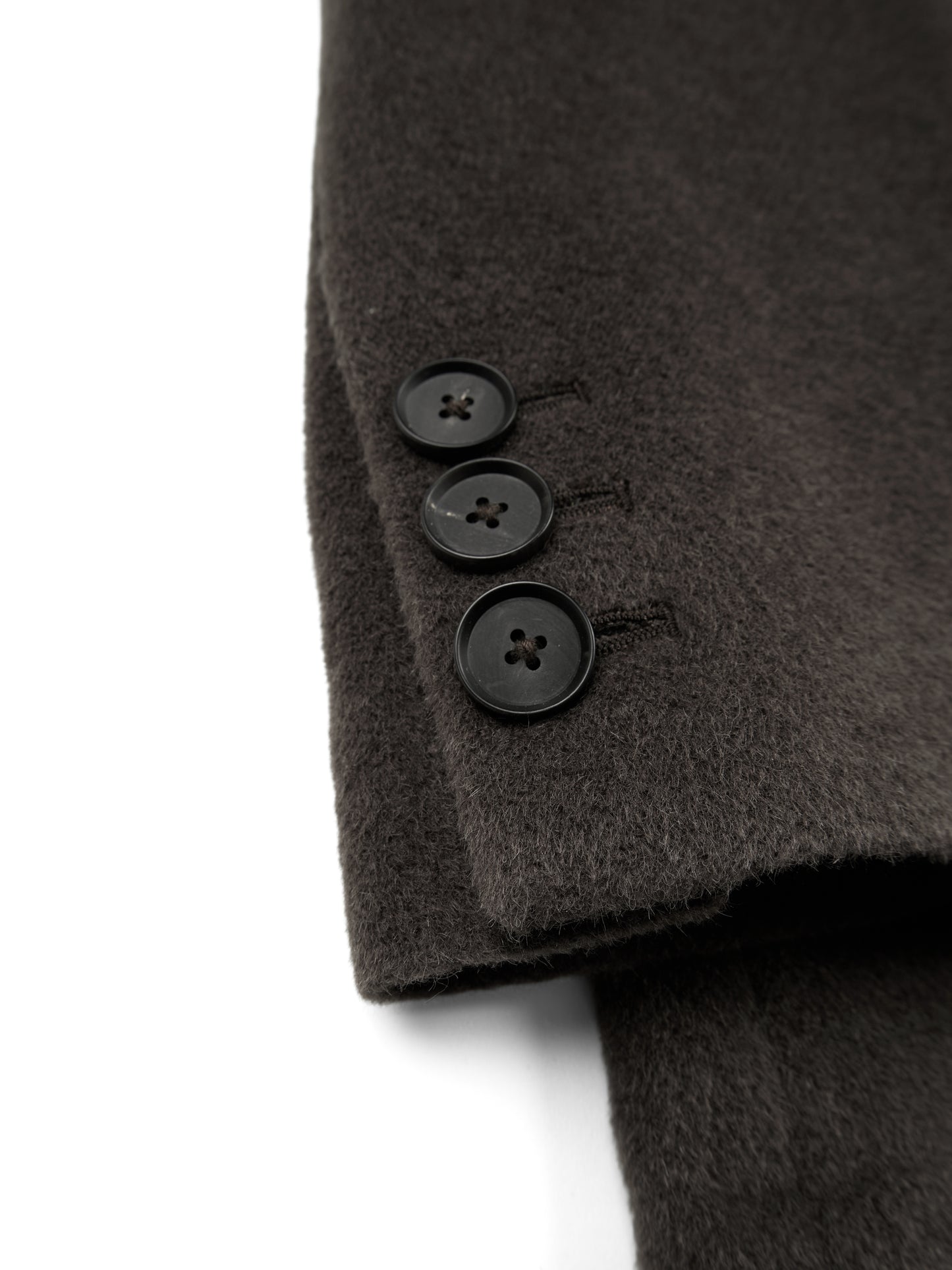 SURI ALPACA/WOOL/SILK BEAVER JACKET for WOMEN｜BROWN