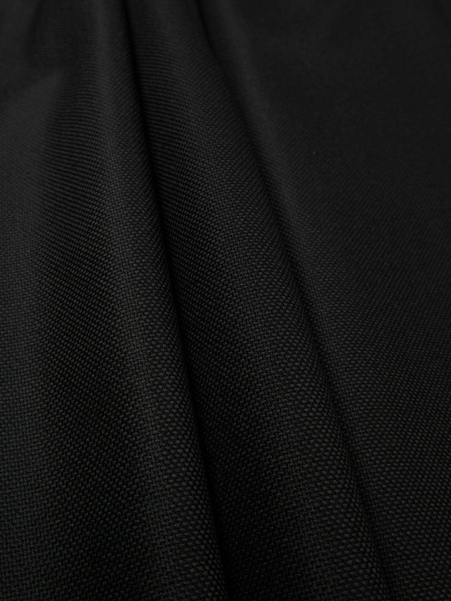 Super140's WOOL MAT BELTED PANTS｜BLACK