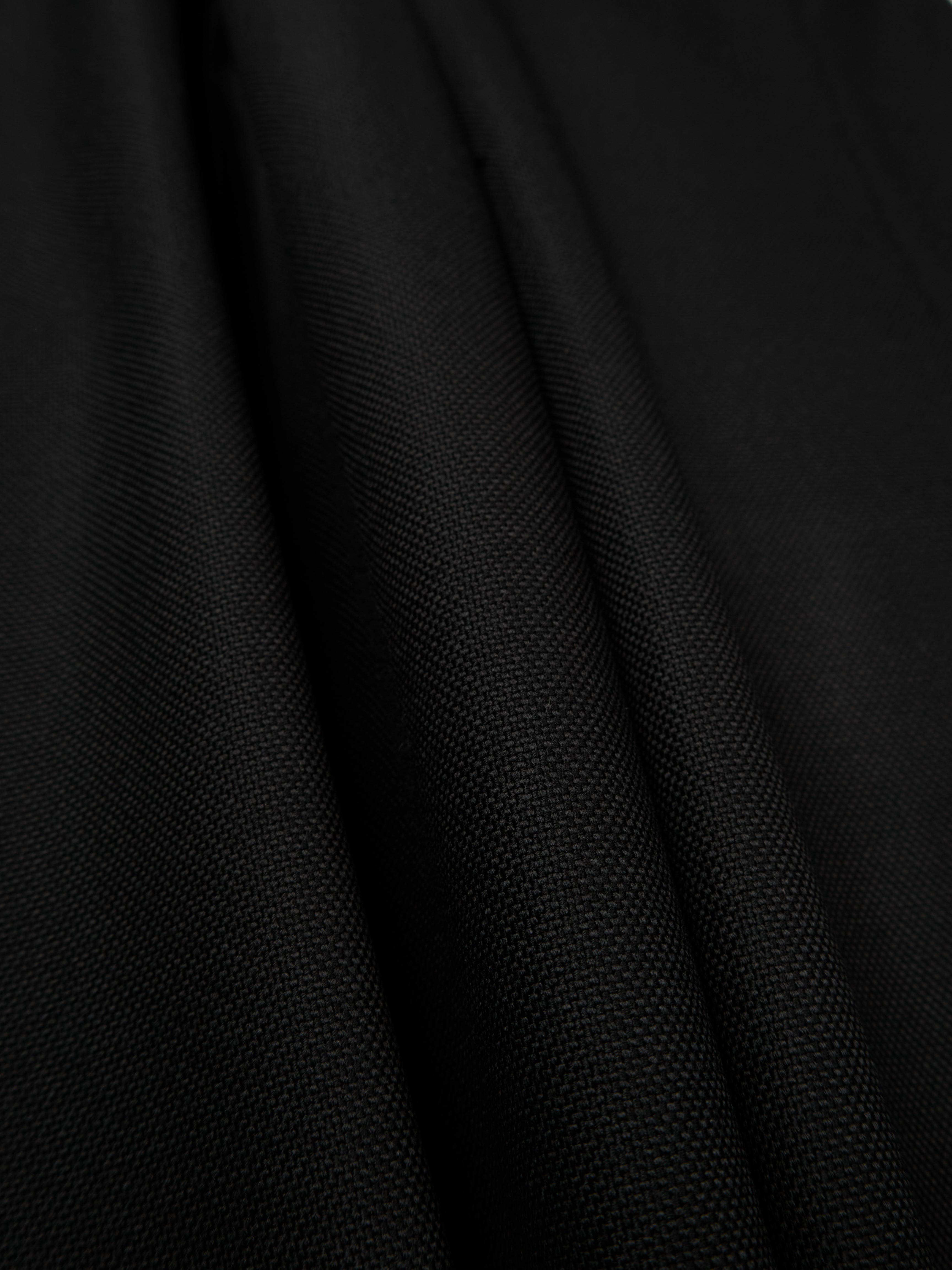 cornier ウールスラックス　ブラック　サイズS Super140's WOOL MAT SLACKS｜BLACK – Cornier