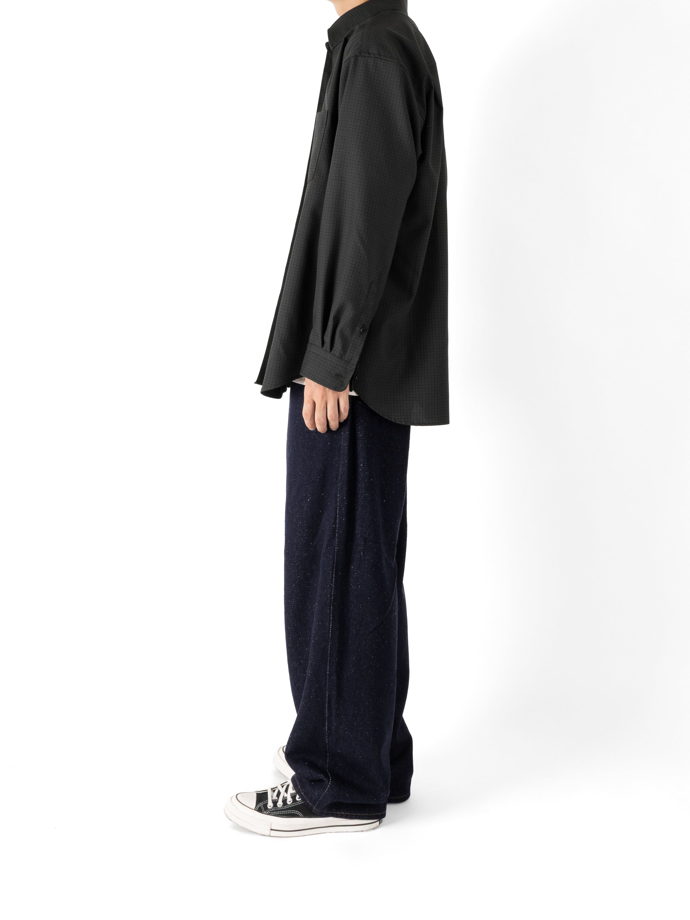 パンツ Cornier SILK NEP DENIM PANTS DARK NAVY SILK NEP DENIM PANTS｜DARK NAVY – Cornier