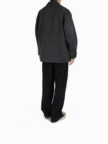 Model 176cm/62kg size M color INK BLACK着用