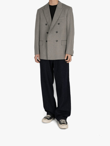 Model 176cm/62kg size M color BROWN着用