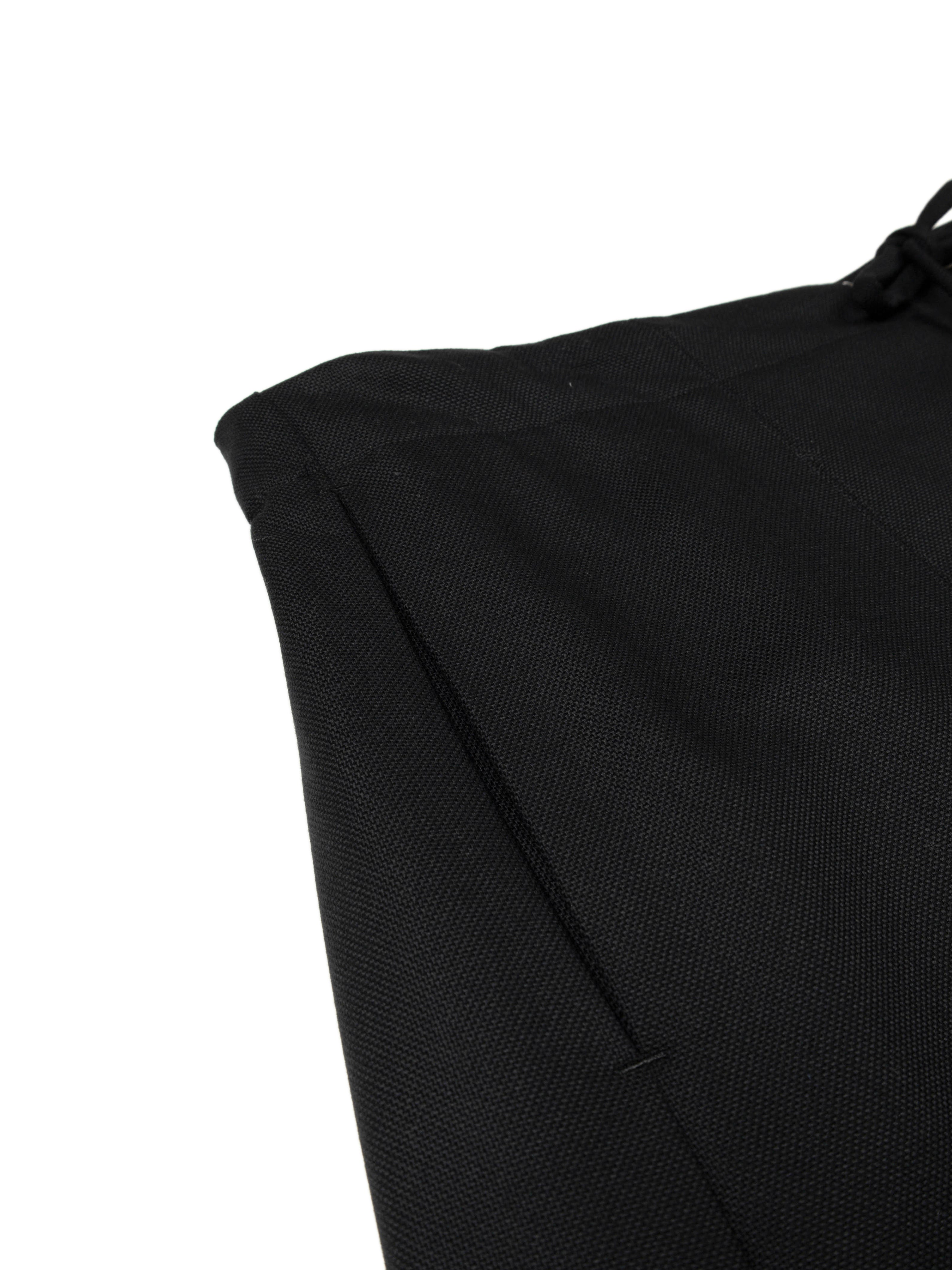 Super140's WOOL MAT SKIRT｜BLACK – Cornier