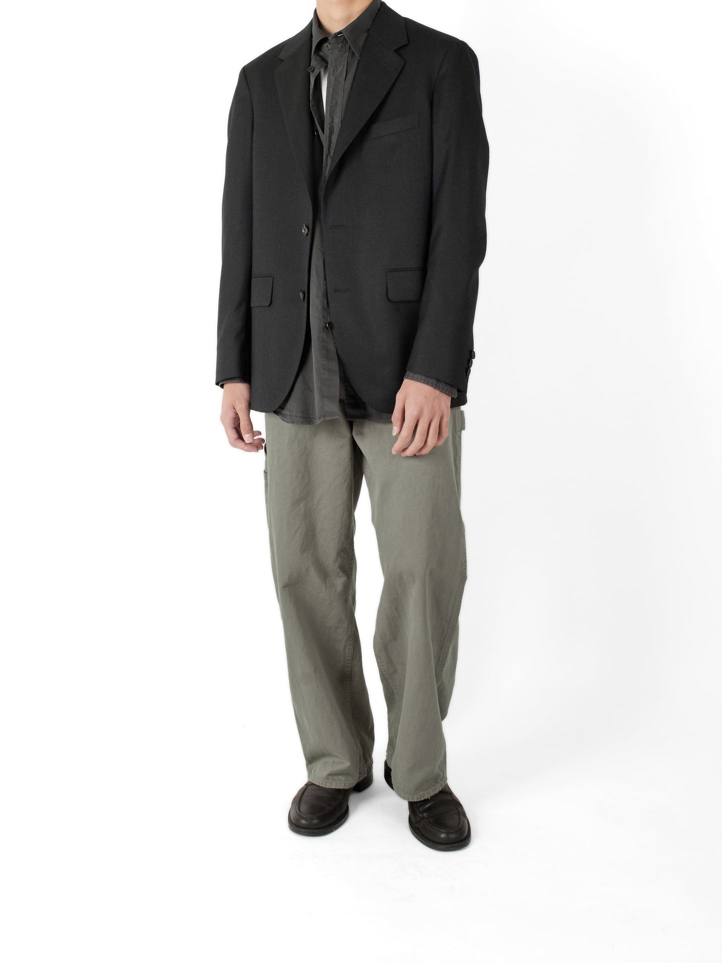 Model 174cm/60kg size M color TOP BLACK着用